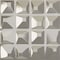 Ekena Millwork 19 5/8in. W x 19 5/8in. H Tristan EnduraWall Decorative 3D Wall Panel Covers 2.67 Sq. Ft. WP20X20TNBCR - alternate 1